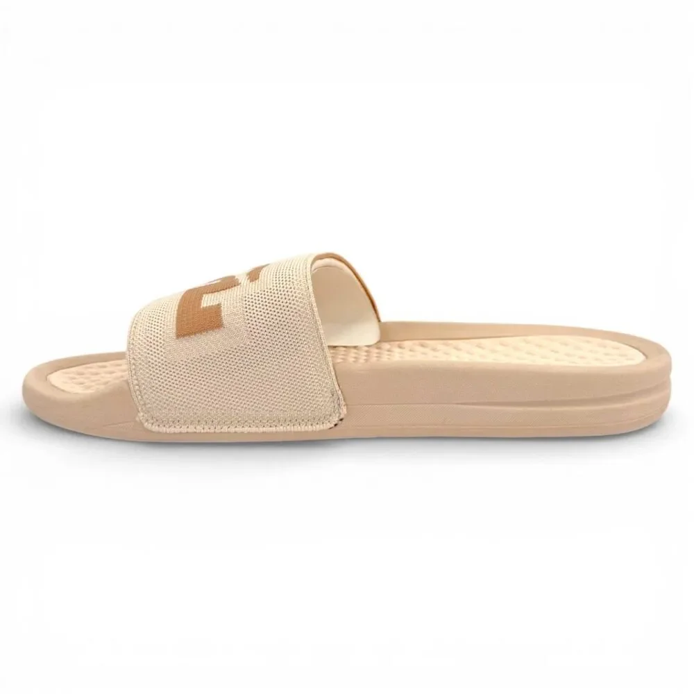NEW APL Men's Big Logo TechLoom Slide Warm Silk/Caramel Size 8